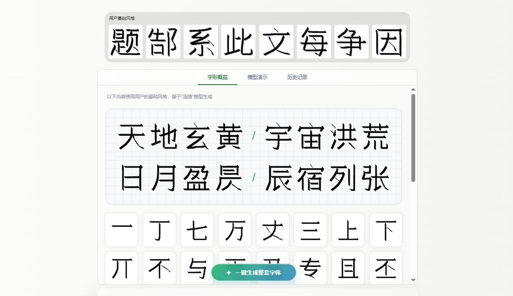 生成效果