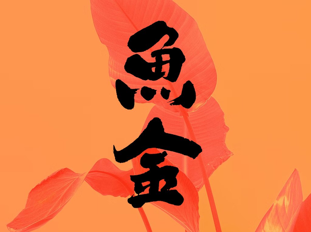日本文字“魚金” 封面