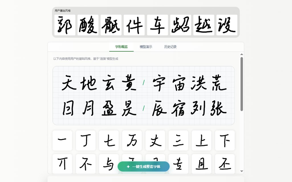 生成效果预览