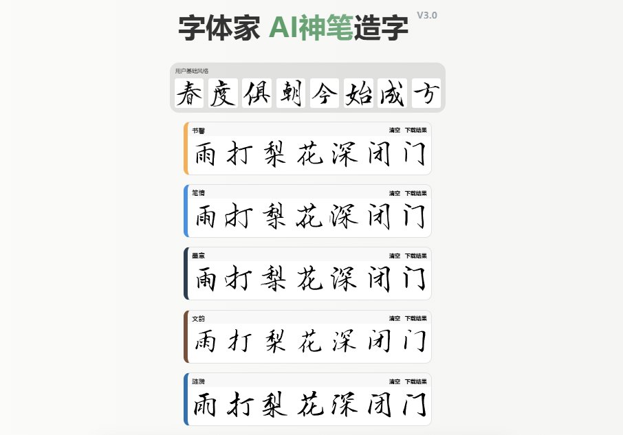 预览效果