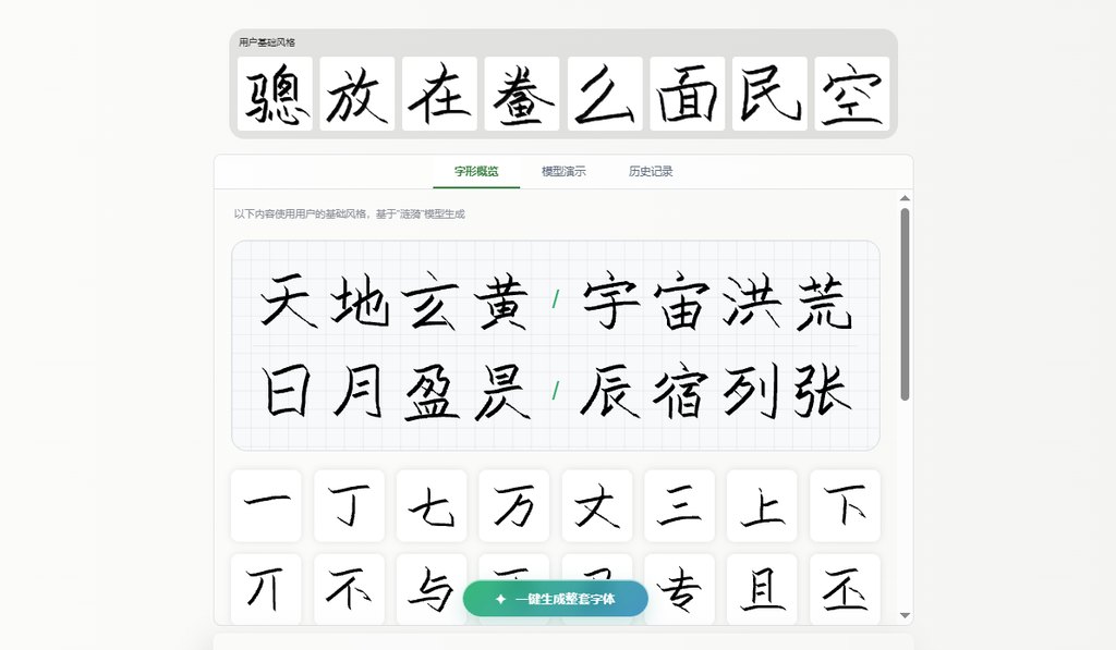 生成效果预览