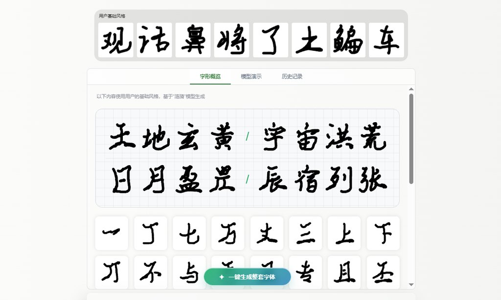 生成效果预览